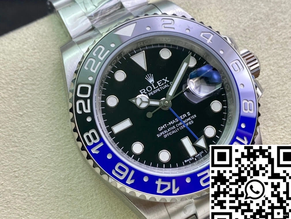 Factory Black Rolex Clean GMT II Master 116710BLNR-78200 Dial 1129